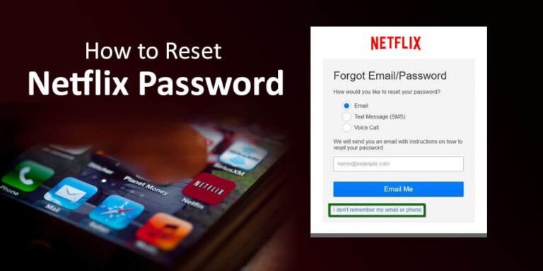 How To Reset Your Netflix Password - Techjustify