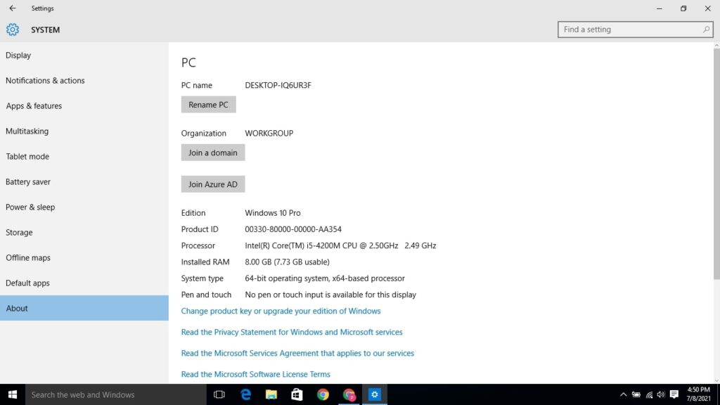 How to see if your PC is 32 or 64 bit Windows 10