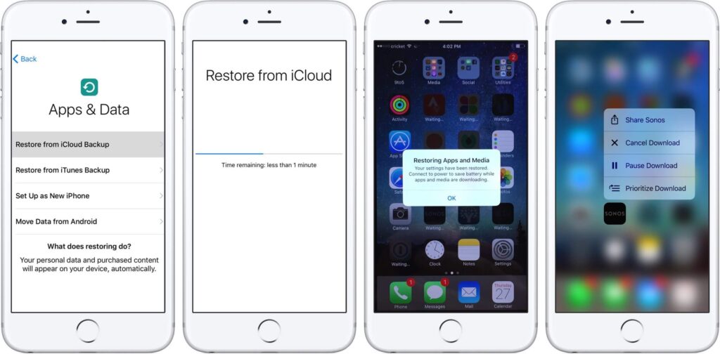 How to restore iPhone