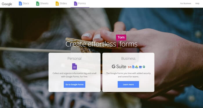 google forms
