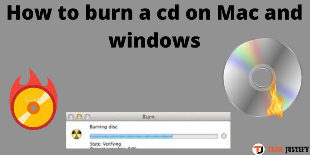 How to burn a cd on Mac and windows