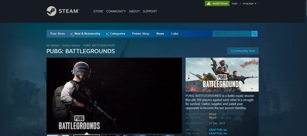 How to download, install, and play PUBG, and PUBG lite on steam