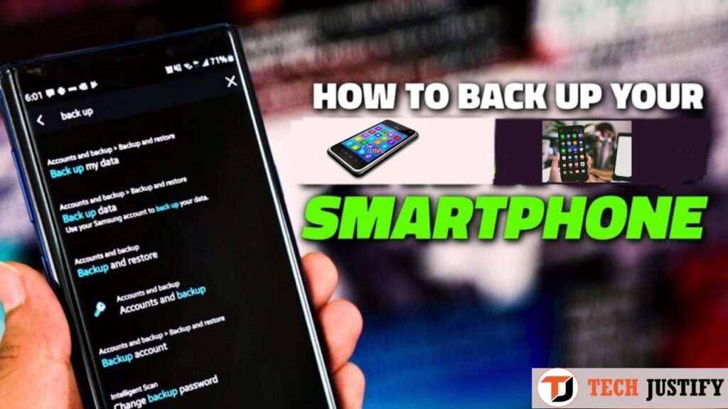 How to back up your smartphone