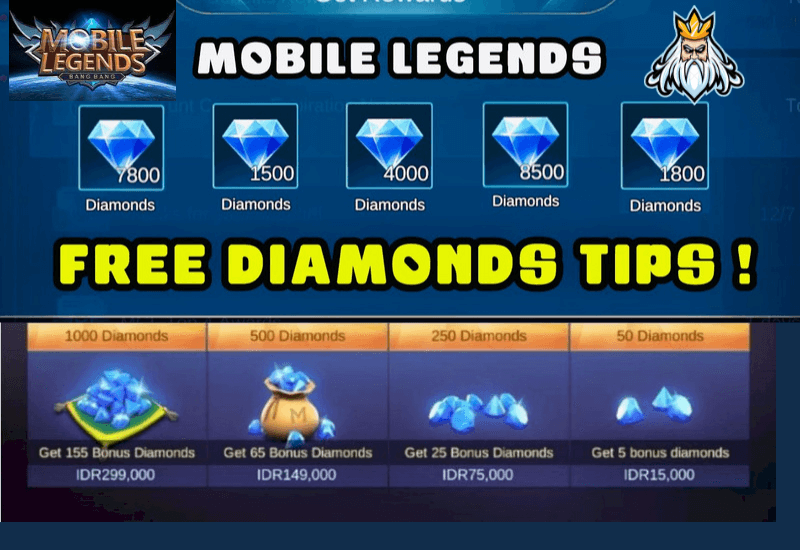 How to get diamonds in Mobile Legends for free