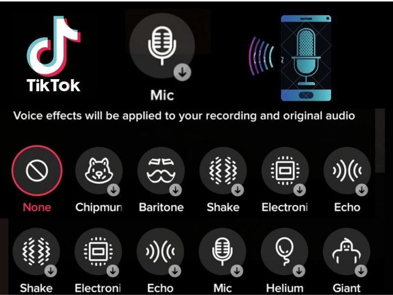 How to do voice effects on tiktok