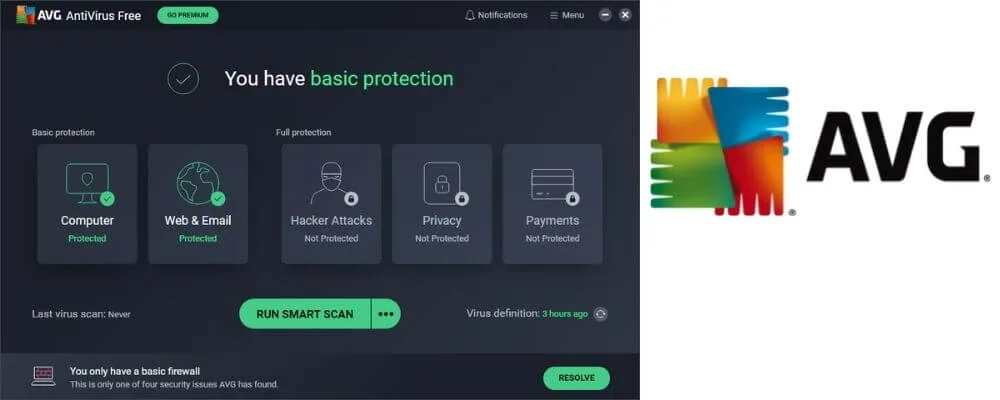 1. AVG Free Antivirus