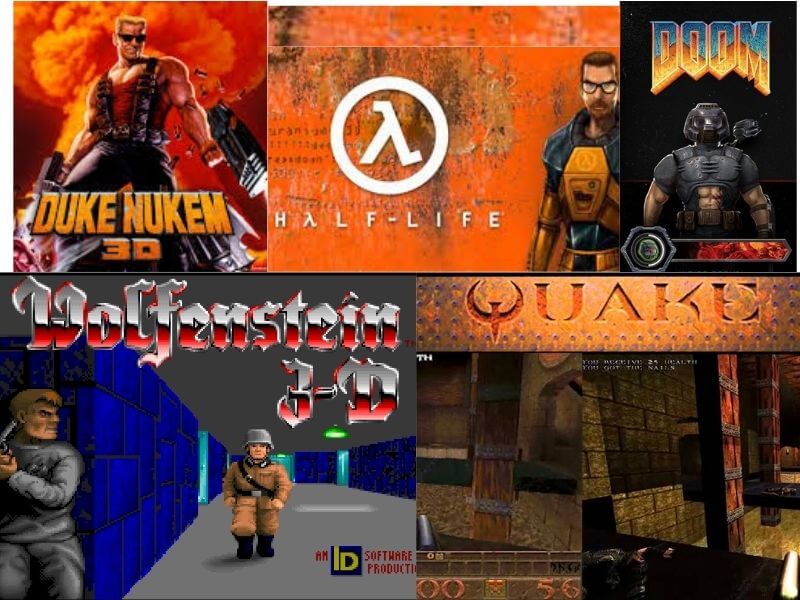 TOP 5 best shooters of the 90s