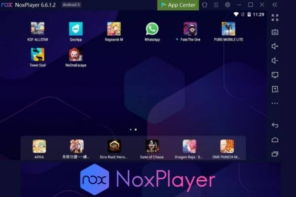 Download and install Nox Player emulator for Clash Royale