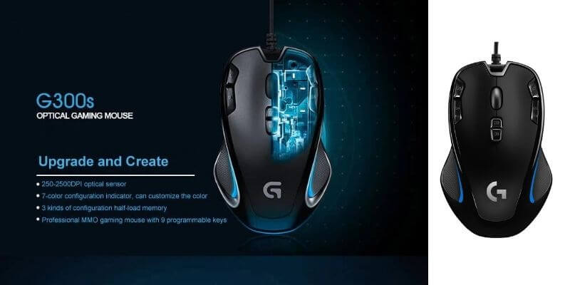 Best Budget Gaming Mouse : Logitech G300S