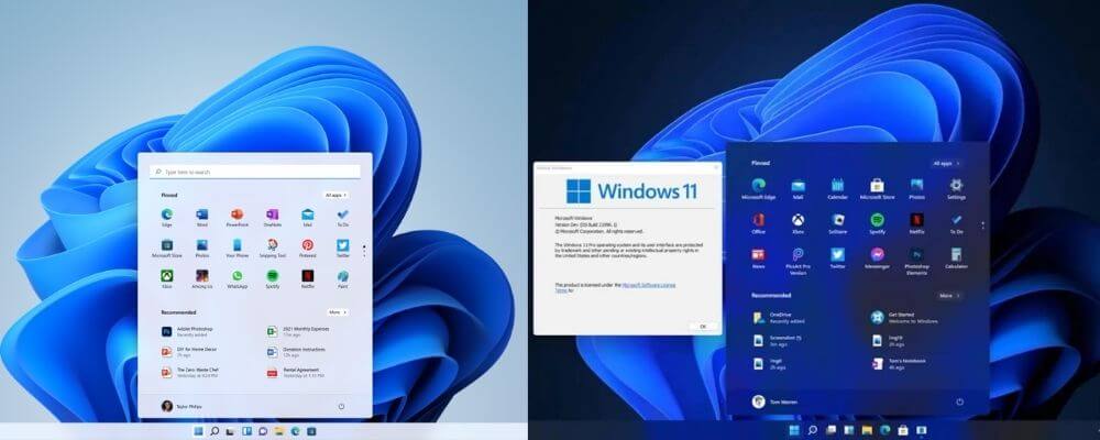 Window 11 Features   A globally reworked interface