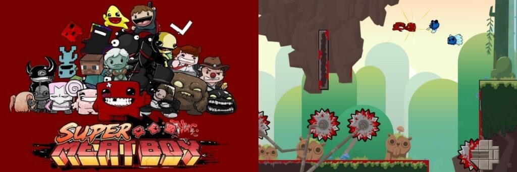 Super Meat Boy in Top 5 hardest games ever made
