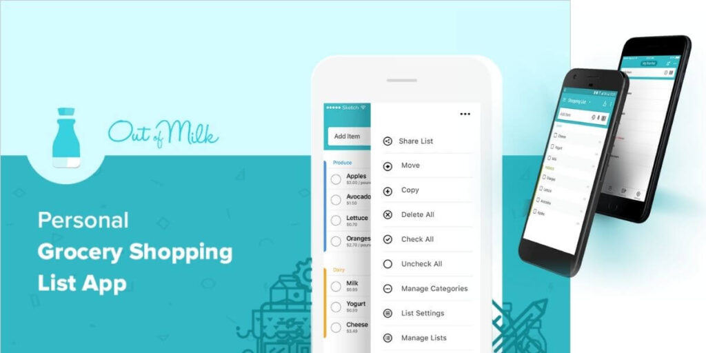 Out if Milk  top 5 apps to manage your shopping