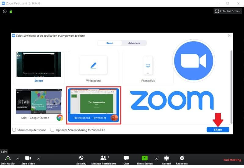 How to Share PPT Slides on Zoom PC or Mobile