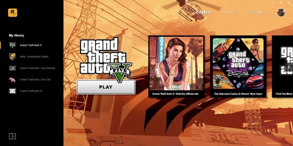 Rockstar Games Launcher Free PC Game Download Site