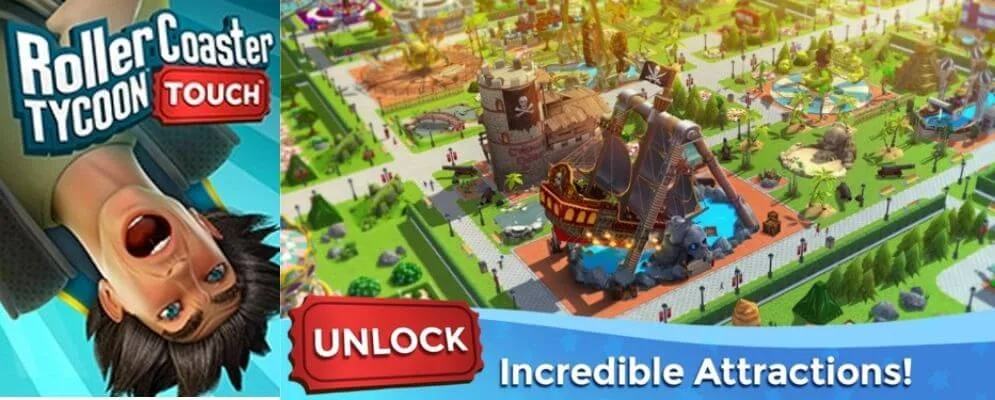 RollerCoster Tycoon Touch - Atari