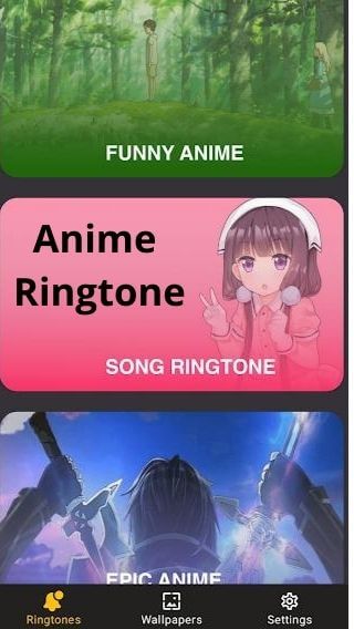 8. Anime Ringtone