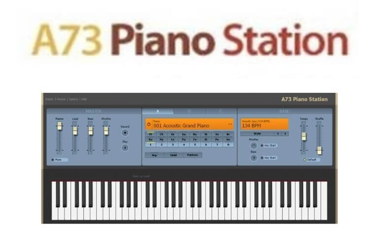 Piano Application PC A73 Piano Station
