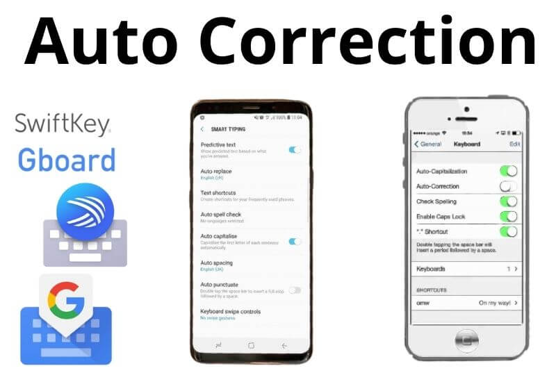 How to Enable or Disable Keyboard Autocorrect : typing settings
