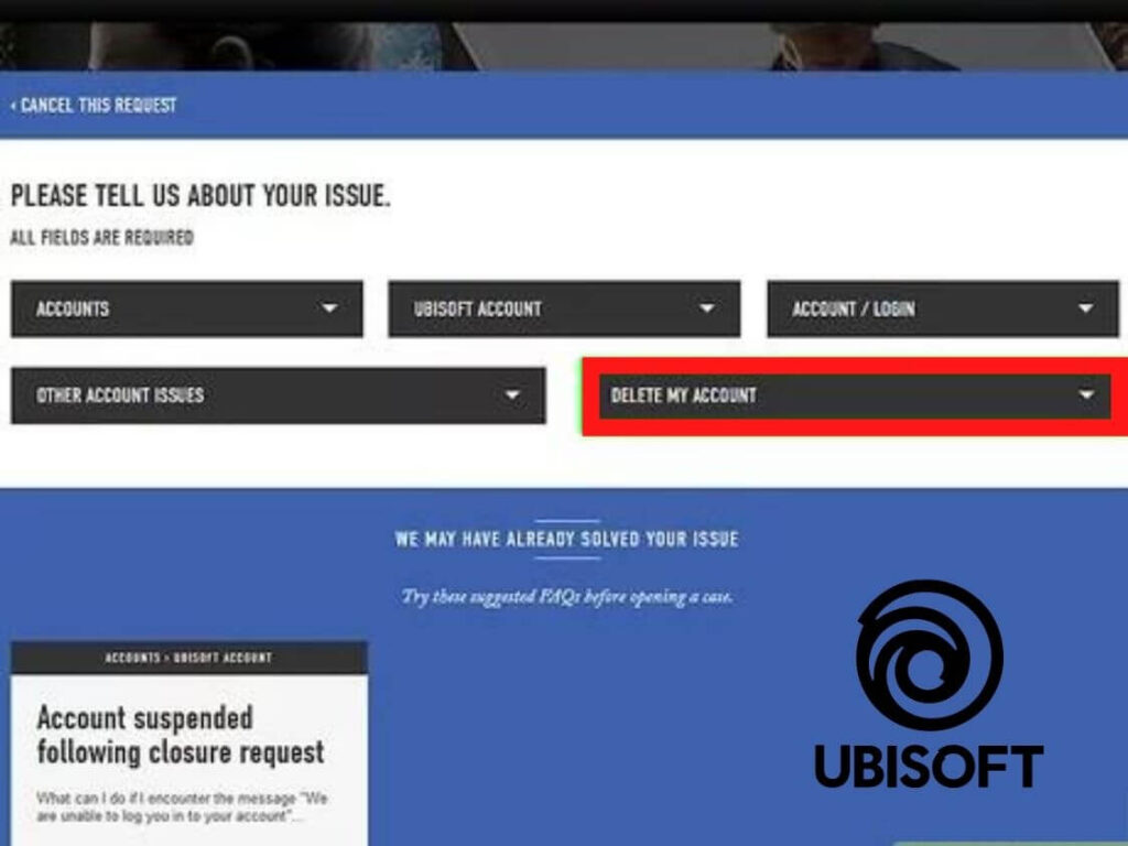 How to Permanently Delete Ubisoft Account 