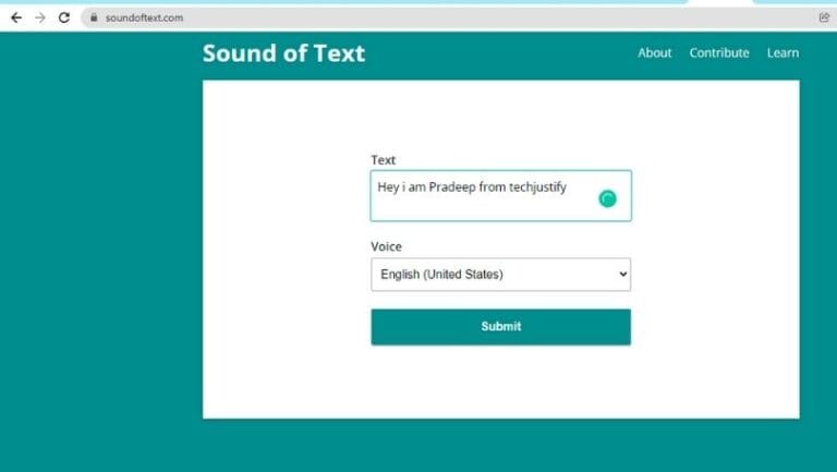 How To Use Google Sound Of Text For Video Narration