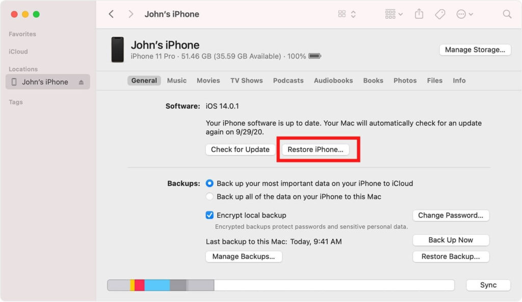 How do you Fix iPhone Inactive Error? 
 Restore with iTunes