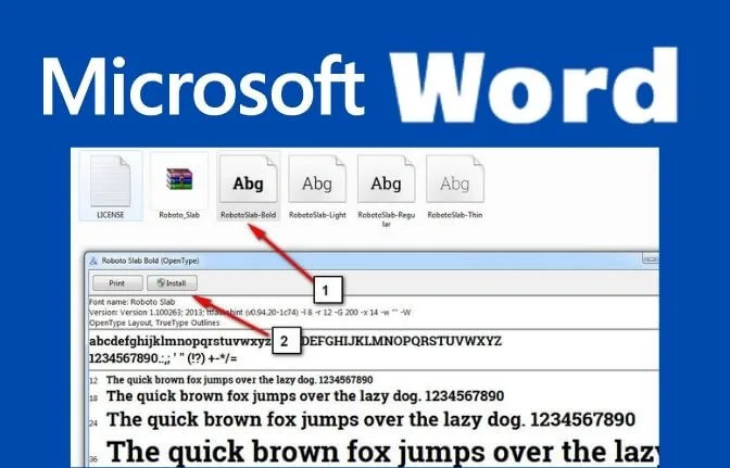 How to Add Fonts in Latest Word