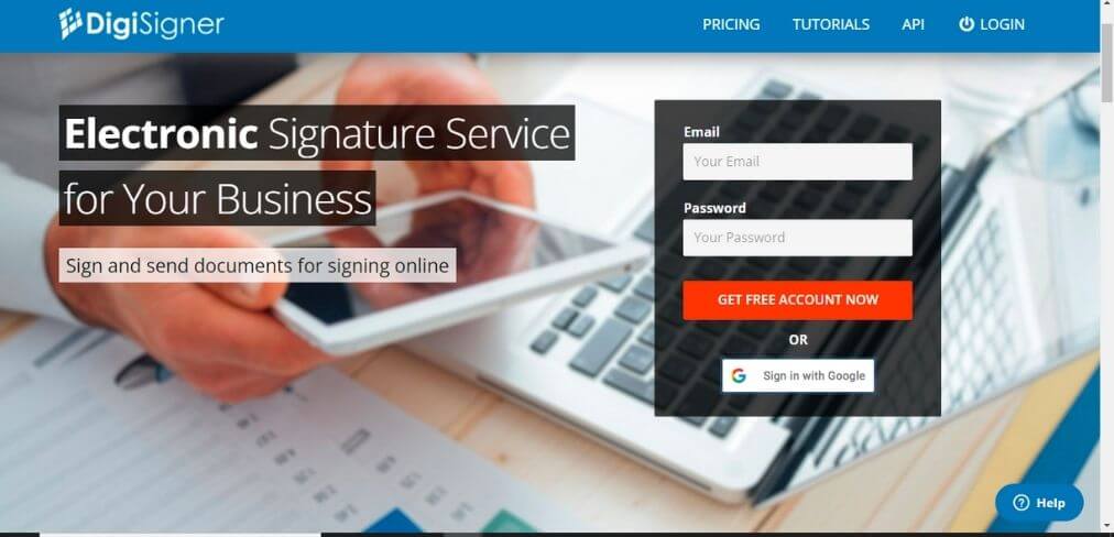 How to create an online signature with digisigner.com 1