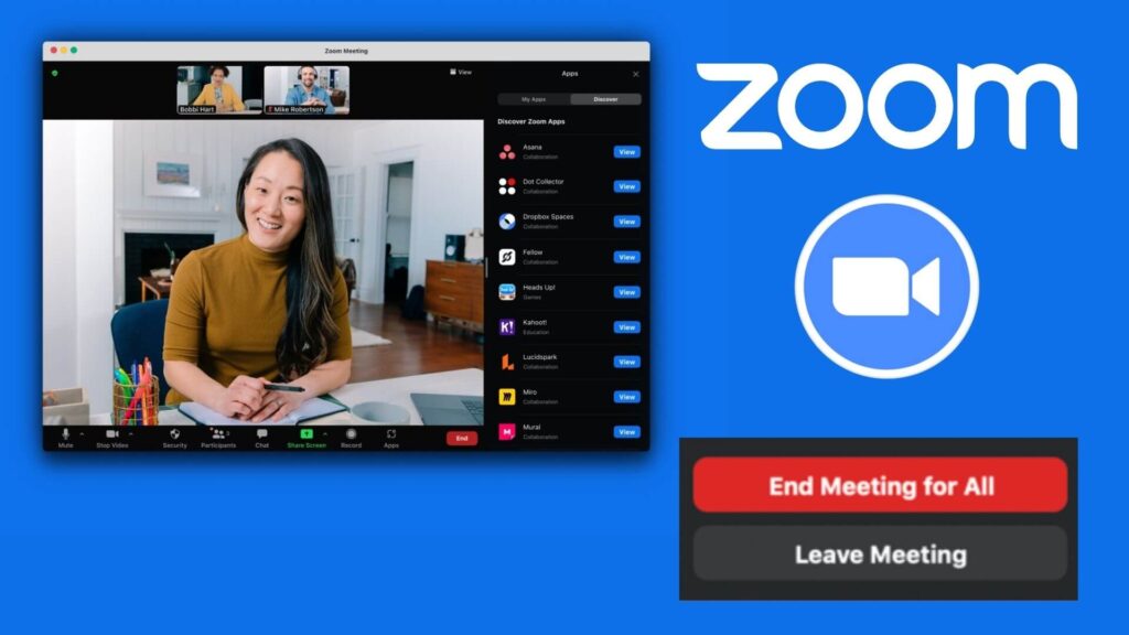 How to Exit Zoom Meeting as a Host 