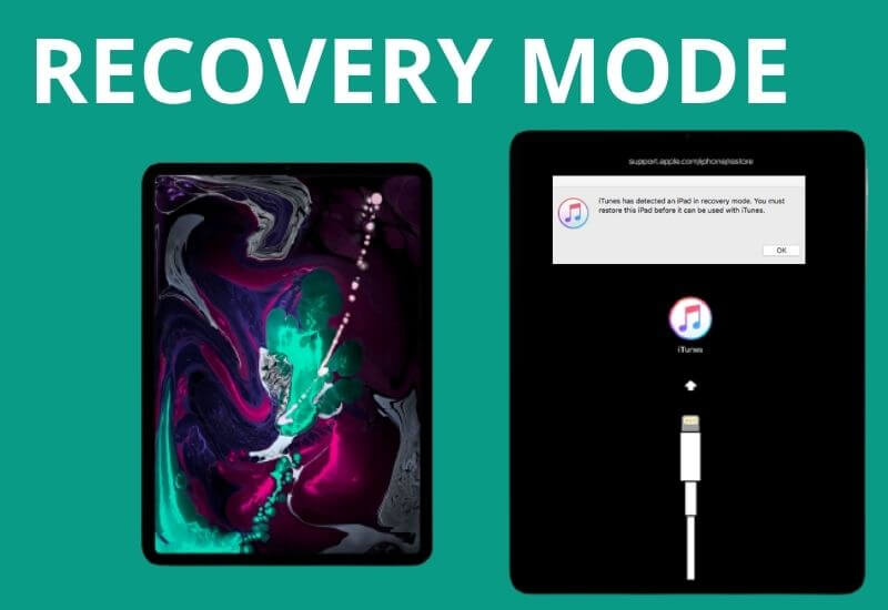 How to enter and exit the Recovery Mode iPad Pro M1 of 2022