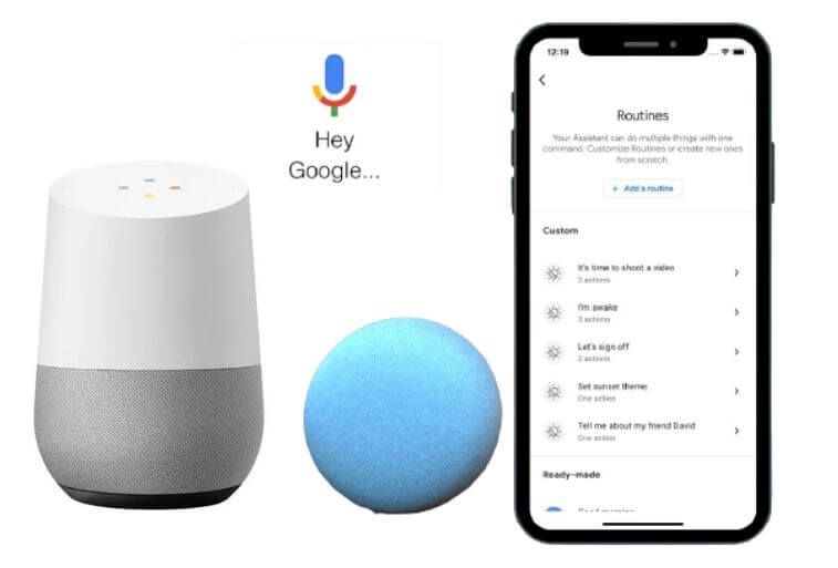 12 Tricks for Google Home App hey google Schedule routine at different times
