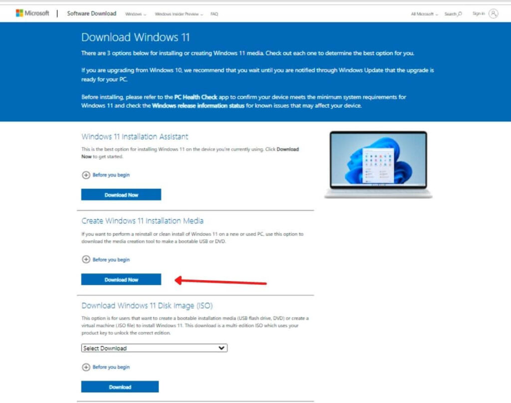 See how to download Windows 11 ISO with Media Creation Tool 1