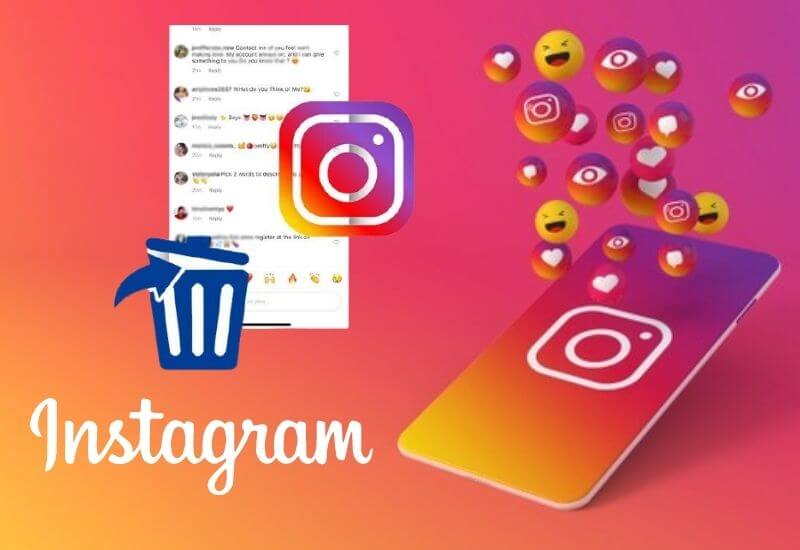 How to Delete Annoying Instagram Comments from Mobile or PC? - Very easy