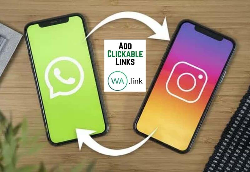 How to Create a Whatsapp Link in Instagram