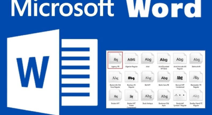 How to Add Fonts in Latest Word