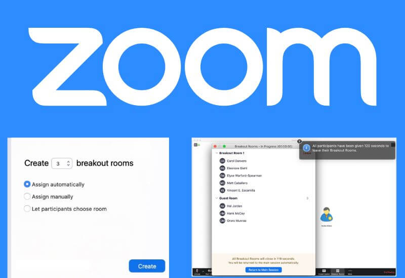 How to Use Video Breakout Room on Zoom