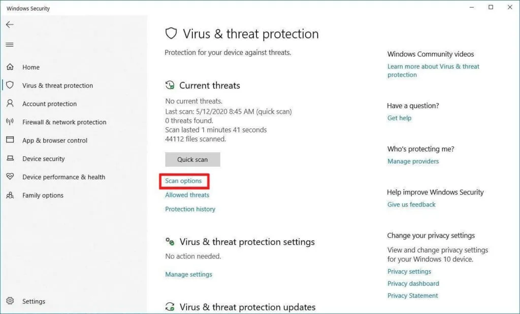 How to Scan & Remove Windows 11 Virus With Windows Defender