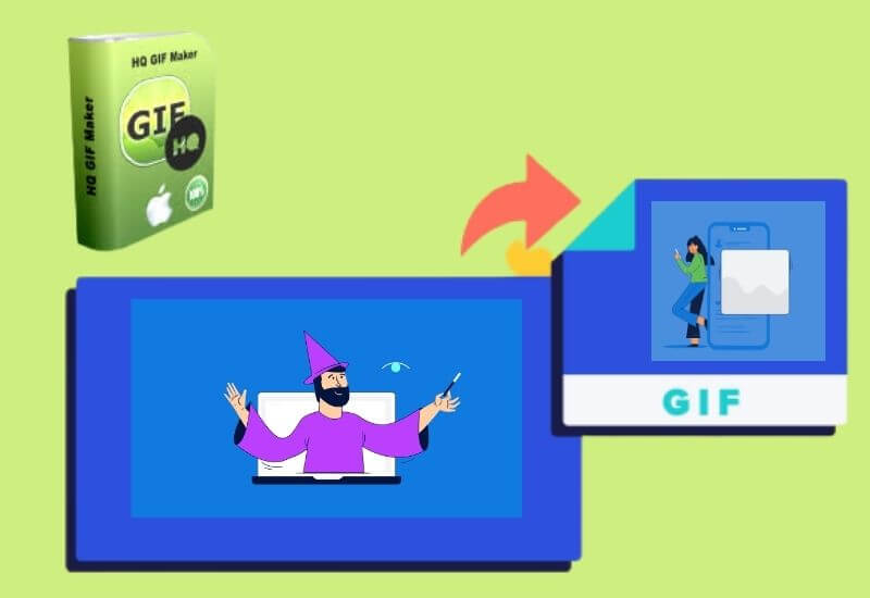 How to convert movies to animated GIF with HQ GIF Maker