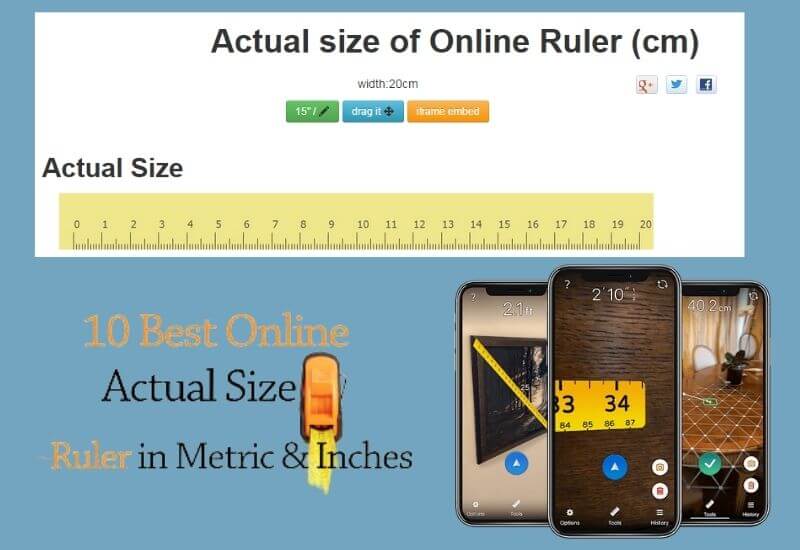 10+ Best Online Ruler Apps and Sites 2022