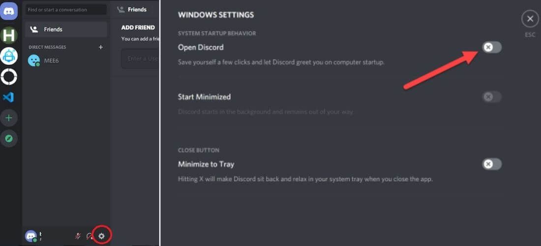 discord turn off automute