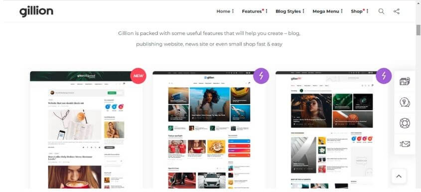 Gillion – A Modular WordPress Magazine Template