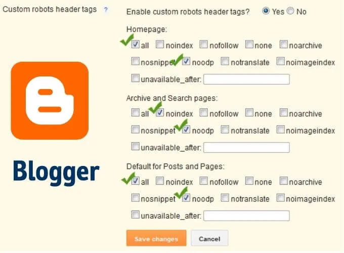 How to Customize Robots.txt file on Blogger