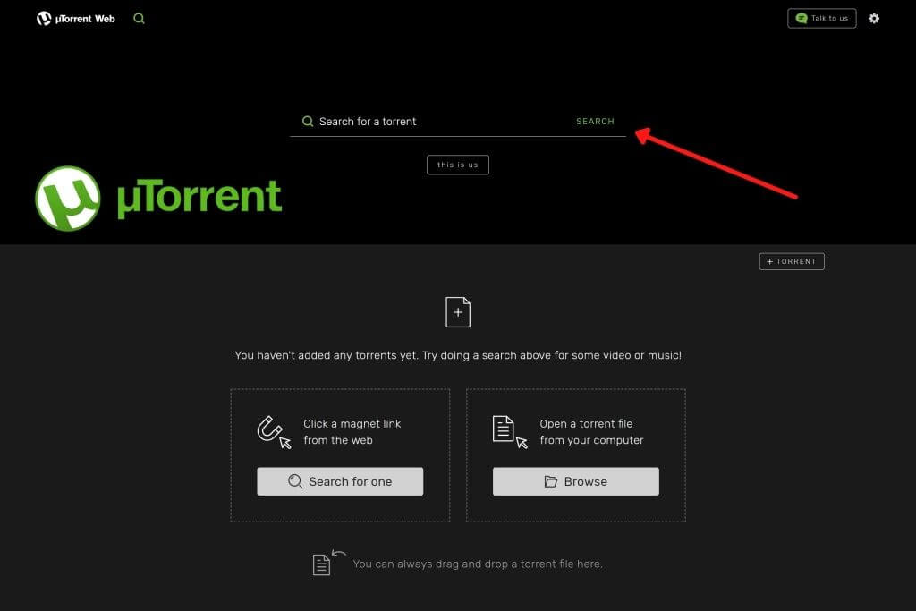 How to download torrent files with uTorrent Web!