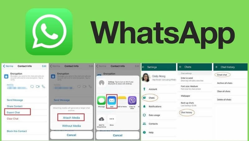 How to transfer WhatsApp chats to PC from Android