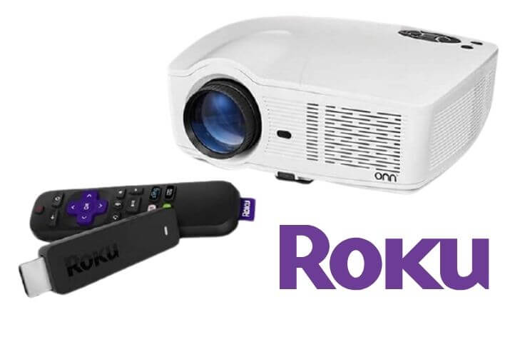 How to Connect a Roku device to a projector with an HDMI cable