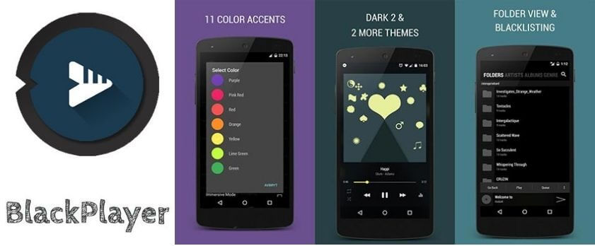 Top 10 Android Music Player Apps Black Player