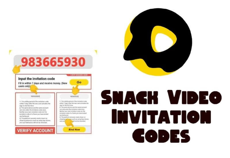 How to Enter Video Snack Invitation Code