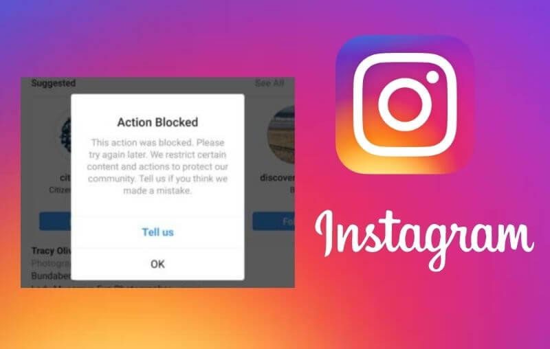 How to remove action blocked on Instagram 2022