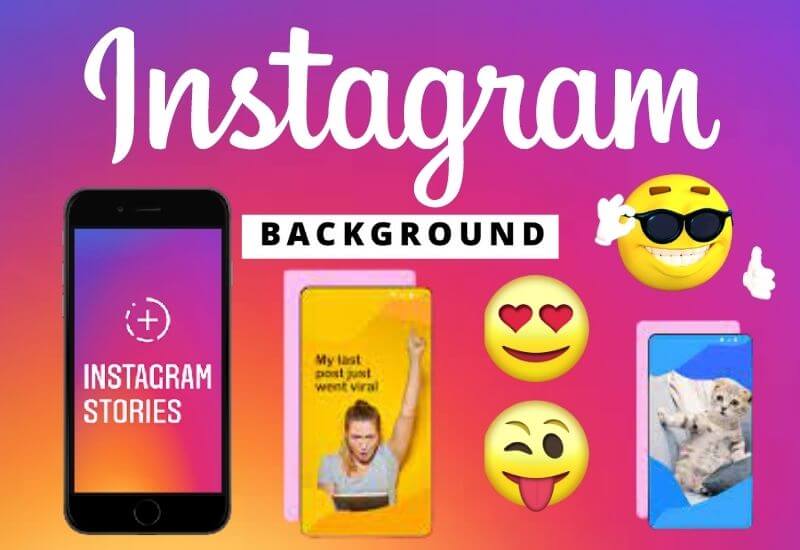 How to change the background of Instagram Stories