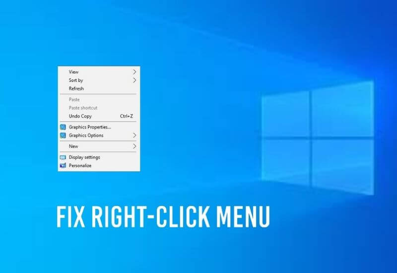 How to Fix Slow Right Click Menu and Lag in Windows 10