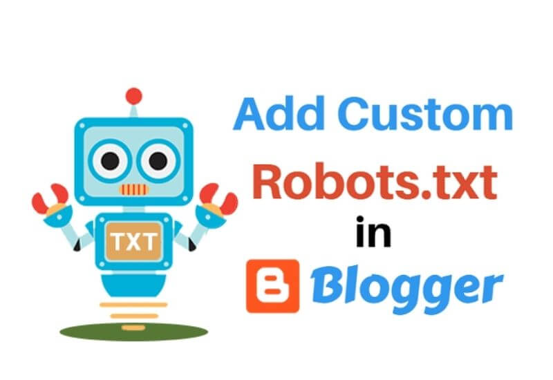 How to customize robots.txt file on blogger